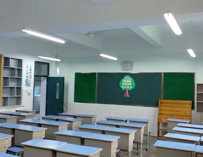 安徽蚌山小学教室照明改造